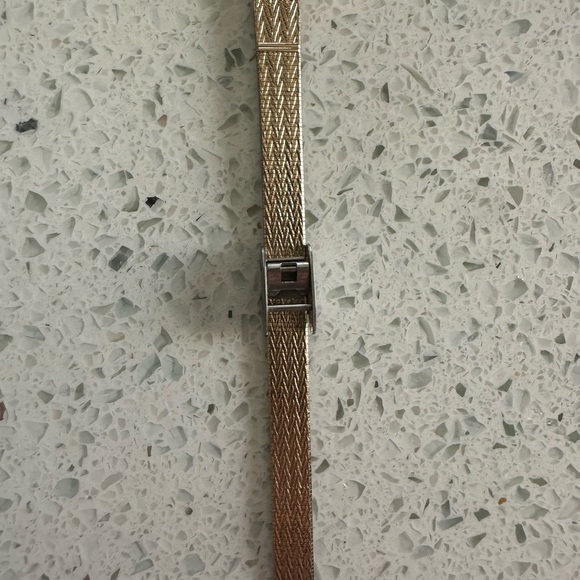 Vintage Gold Toned Lorus by Seiko Cocktail Watch Stainless Steel Back 1960's - Picture 6 of 11